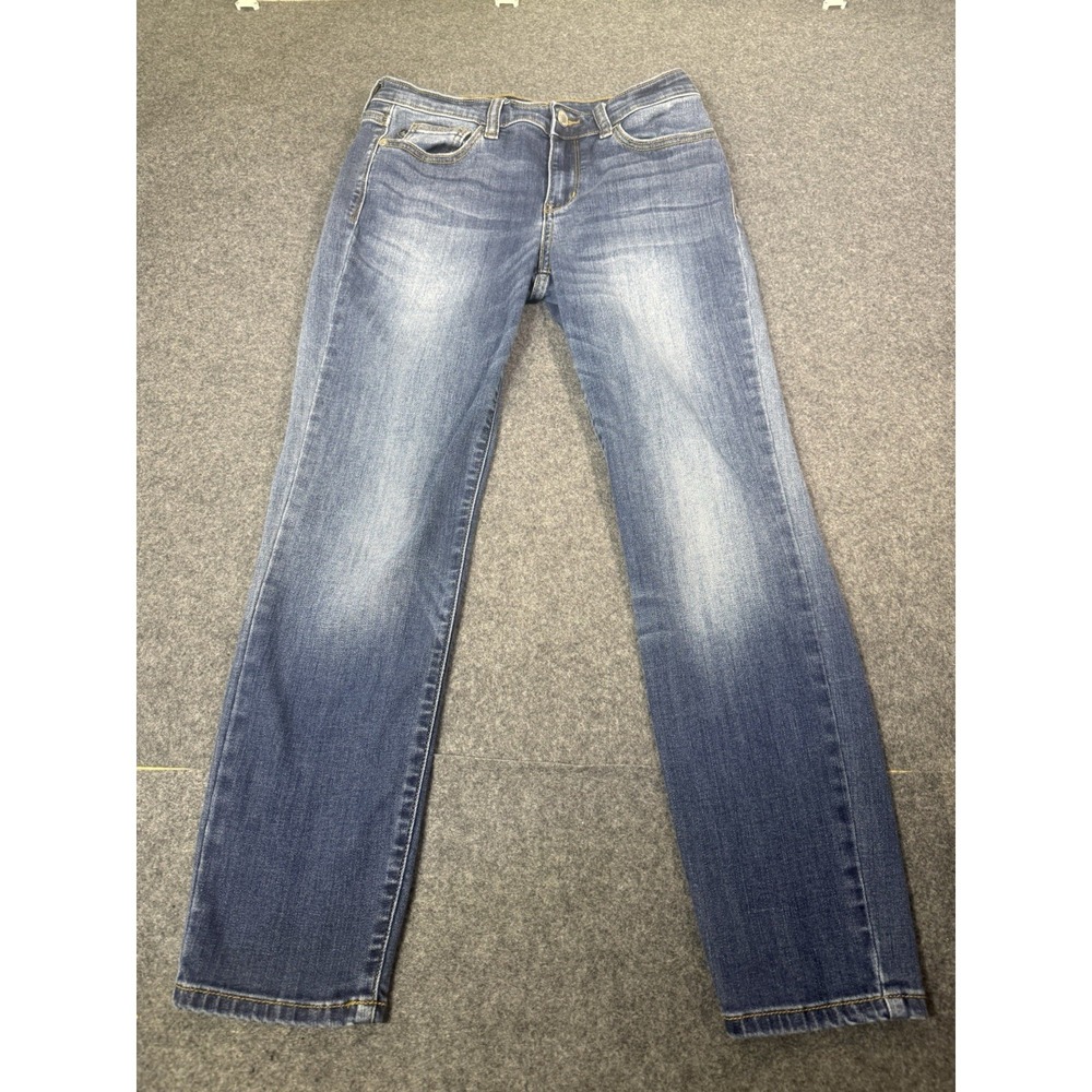 Judy Blue Relaxed Fit Mid Rise Straight Leg Jeans 9/29